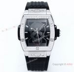 TW Factory Hublot Spirit of Big Bang Depeche Mode 42 mm Skull Face Steel Watch